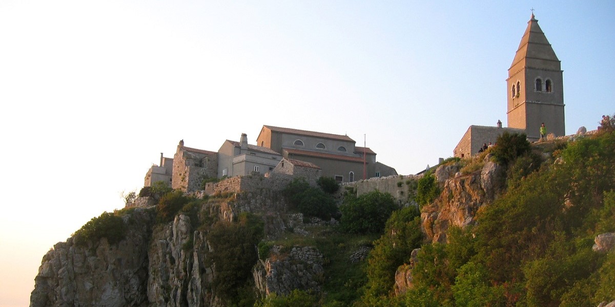 Lubenice village on Cres island
