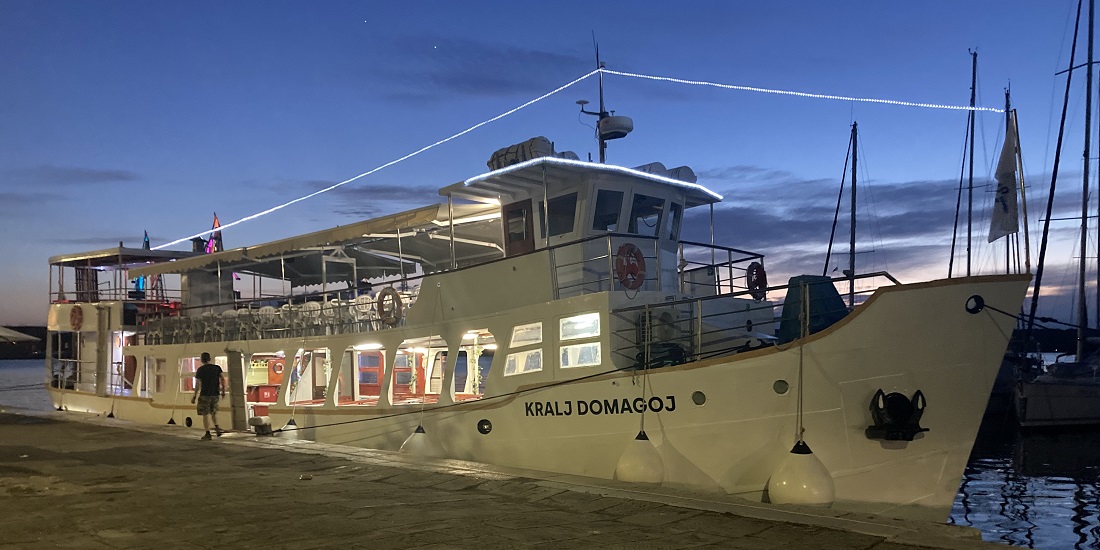 Brod Kralj Domagoj nakon povratka