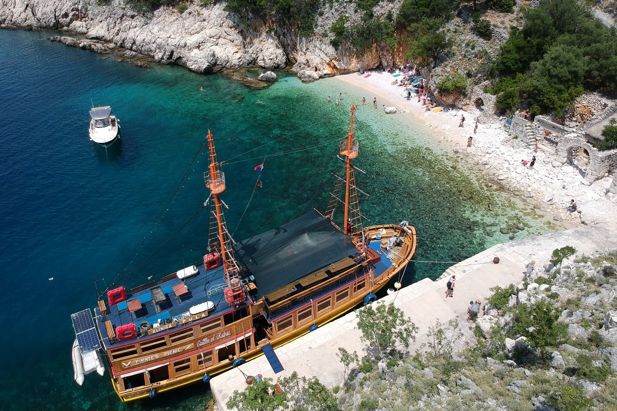 Arrivo alla spiaggia di Pragajena